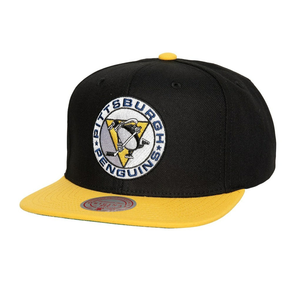 Pittsburgh Penguins Mitchell & Ness Core Team Ground 2.0 Snapback Hat - Black | US 200398859