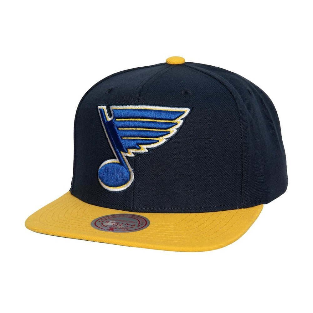 St. Louis Blues Mitchell & Ness Core Team Ground 2.0 Snapback Hat - Navy | US 200398861