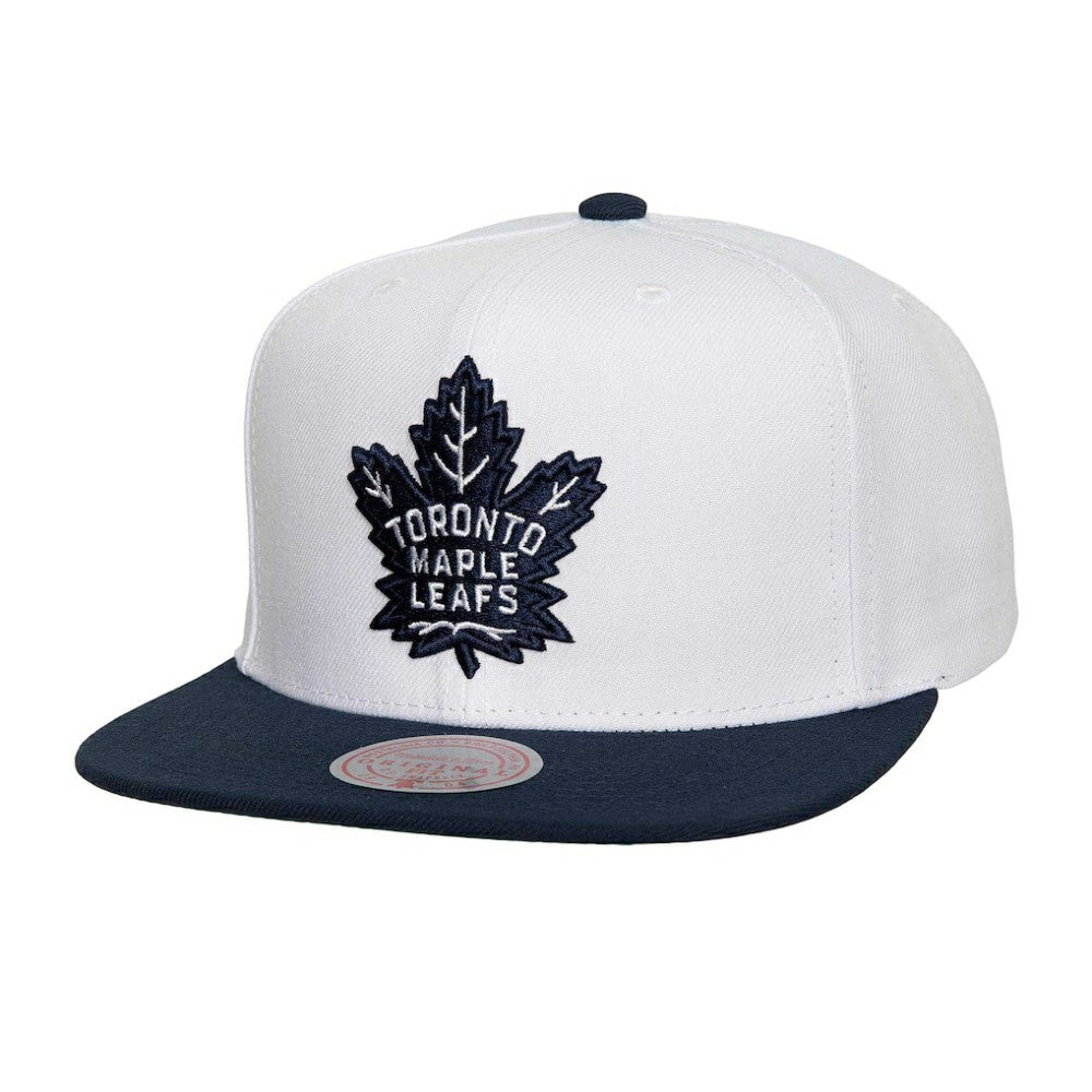Toronto Maple Leafs Mitchell & Ness Core Team Ground 2.0 Snapback Hat - White | US 200398862