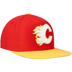 Calgary Flames Mitchell & Ness Core Team Ground 2.0 Snapback Hat - Red | US 200398864