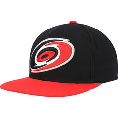 Carolina Hurricanes Mitchell & Ness Core Team Ground 2.0 Snapback Hat - Black | US 200398865