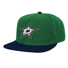 Dallas Stars Mitchell & Ness Core Team Ground 2.0 Snapback Hat - Kelly Green | US 200398866