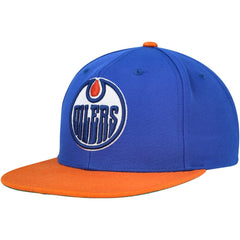 Edmonton Oilers Mitchell & Ness Core Team Ground 2.0 Snapback Hat - Blue | US 200398867