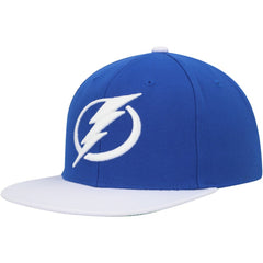 Tampa Bay Lightning Mitchell & Ness Core Team Ground 2.0 Snapback Hat - Blue | US 200398872