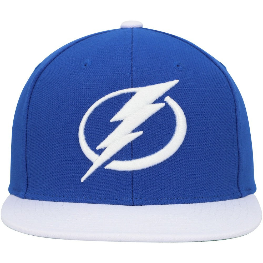 Tampa Bay Lightning Mitchell & Ness Core Team Ground 2.0 Snapback Hat - Blue | US 200398872