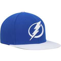 Tampa Bay Lightning Mitchell & Ness Core Team Ground 2.0 Snapback Hat - Blue | US 200398872