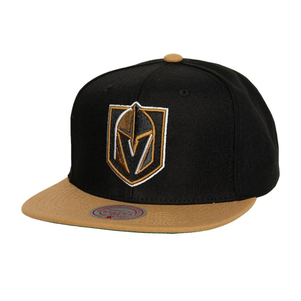 Vegas Golden Knights Mitchell & Ness Core Team Ground 2.0 Snapback Hat - Black | US 200398874
