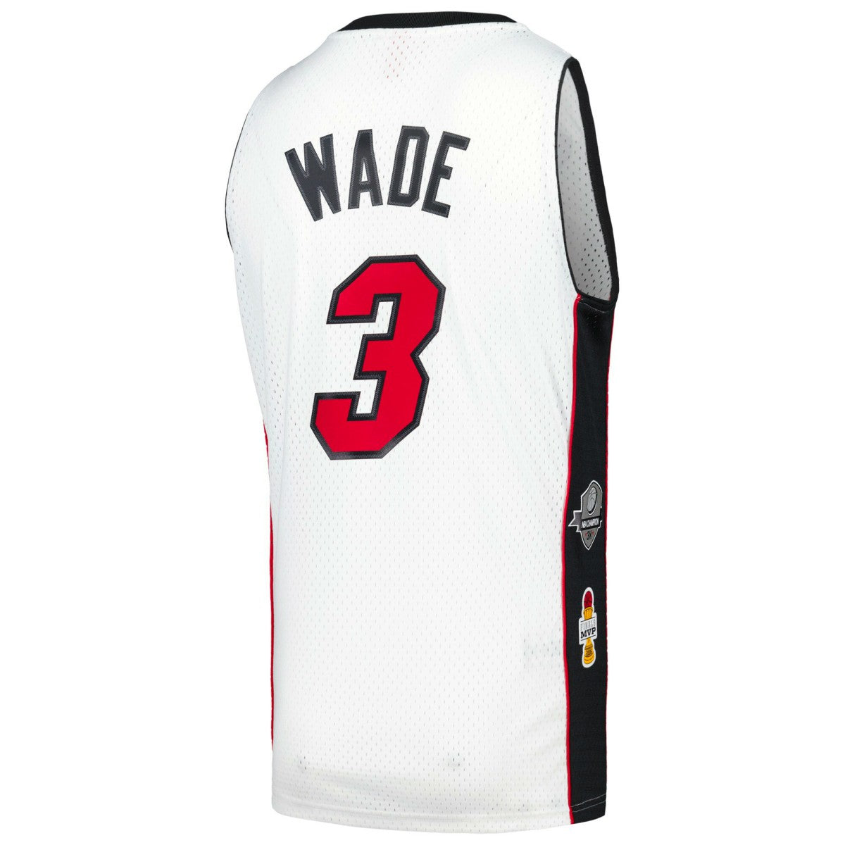Dwyane Wade Miami Heat Unisex Hall of Fame Class of 2023 Throwback Swingman Jersey White - Mitchell & Ness