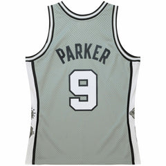 Tony Parker San Antonio Spurs Unisex Hall of Fame Class of 2023 Throwback Swingman Jersey Gray - Mitchell & Ness