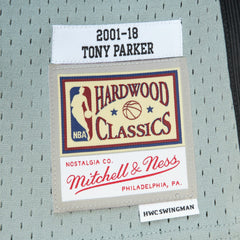 Tony Parker San Antonio Spurs Unisex Hall of Fame Class of 2023 Throwback Swingman Jersey Gray - Mitchell & Ness