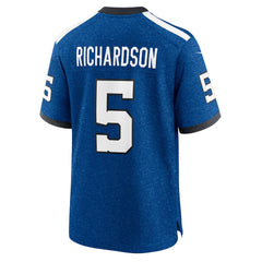 Anthony Richardson Indianapolis Colts Indiana Nights Alternate Game Jersey - Royal Jerseys