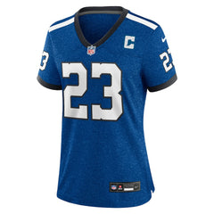 Kenny Moore II Indianapolis Colts Women's Indiana Nights Alternate Game Jersey - Royal Jerseys