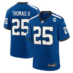 Rodney Thomas II Indianapolis Colts Alternate Game Jersey - Blue Jerseys
