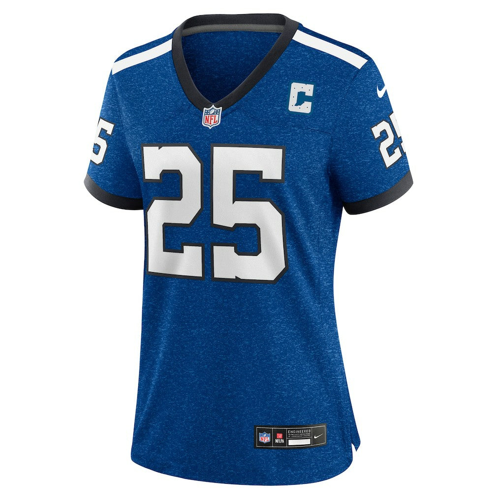 Rodney Thomas II Indianapolis Colts Women's Indiana Nights Alternate Game Jersey - Royal Jerseys