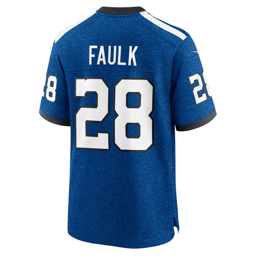 Marshall Faulk Indianapolis Colts Retired Player Alternate Game Jersey - Blue Jerseys