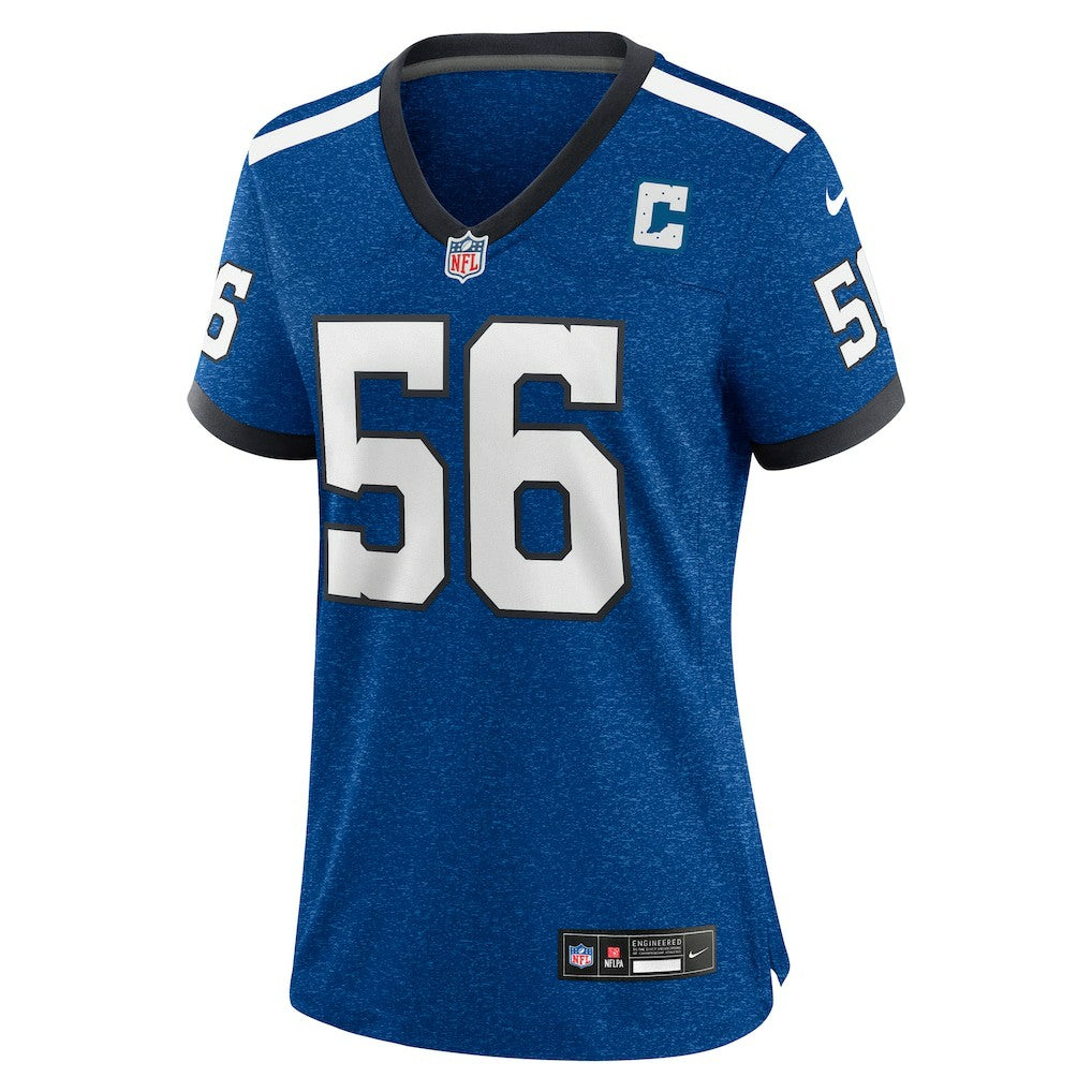 Quenton Nelson Indianapolis Colts Women's Indiana Nights Alternate Game Jersey - Royal Jerseys