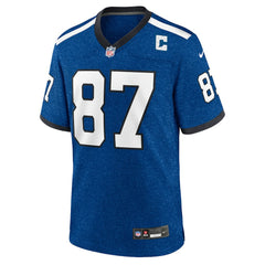 Reggie Wayne Indianapolis Colts Retired Player Alternate Game Jersey - Blue Jerseys