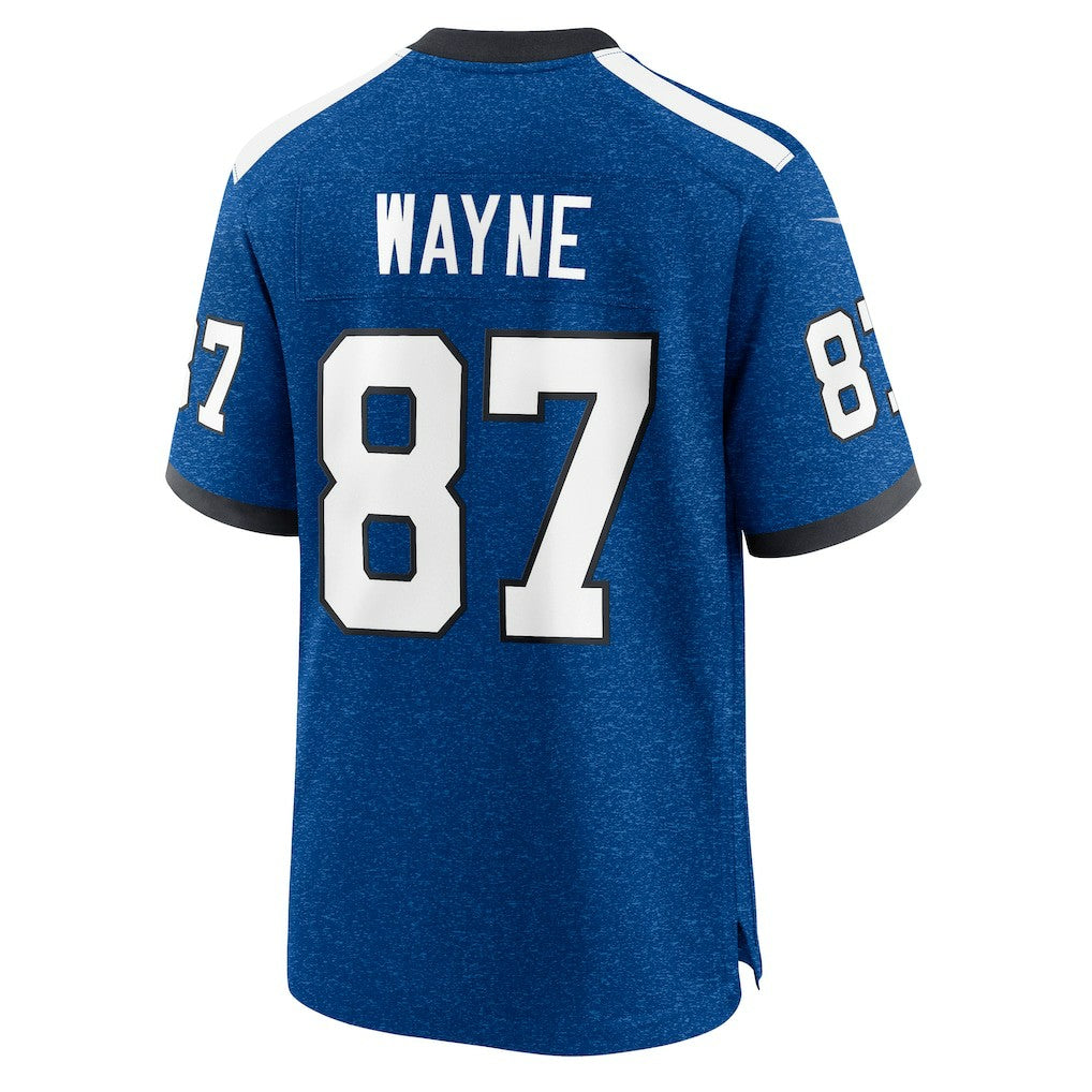 Reggie Wayne Indianapolis Colts Retired Player Alternate Game Jersey - Blue Jerseys