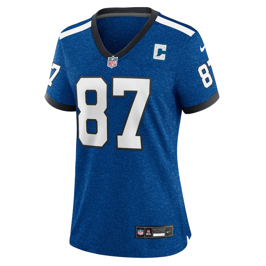 Reggie Wayne Indianapolis Colts Women's Indiana Nights Alternate Game Jersey - Royal Jerseys