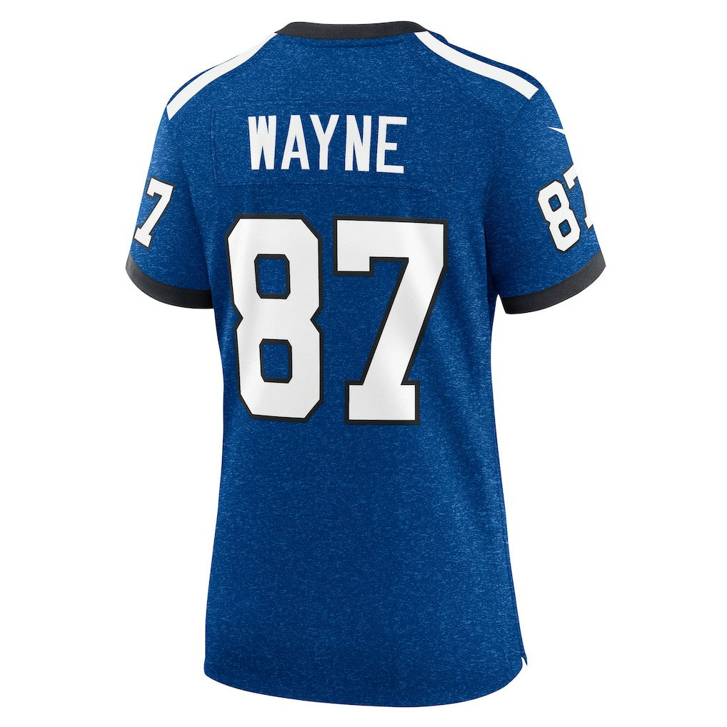 Reggie Wayne Indianapolis Colts Women's Indiana Nights Alternate Game Jersey - Royal Jerseys