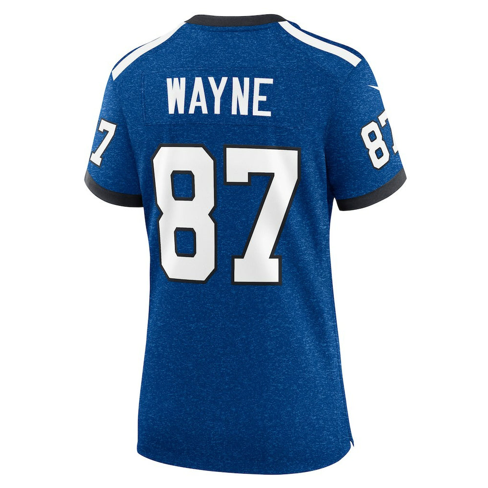 Reggie Wayne Indianapolis Colts Women's Indiana Nights Alternate Game Jersey - Royal Jerseys