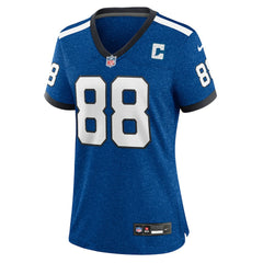 John Mackey Indianapolis Colts Women's Indiana Nights Alternate Game Jersey - Royal Jerseys