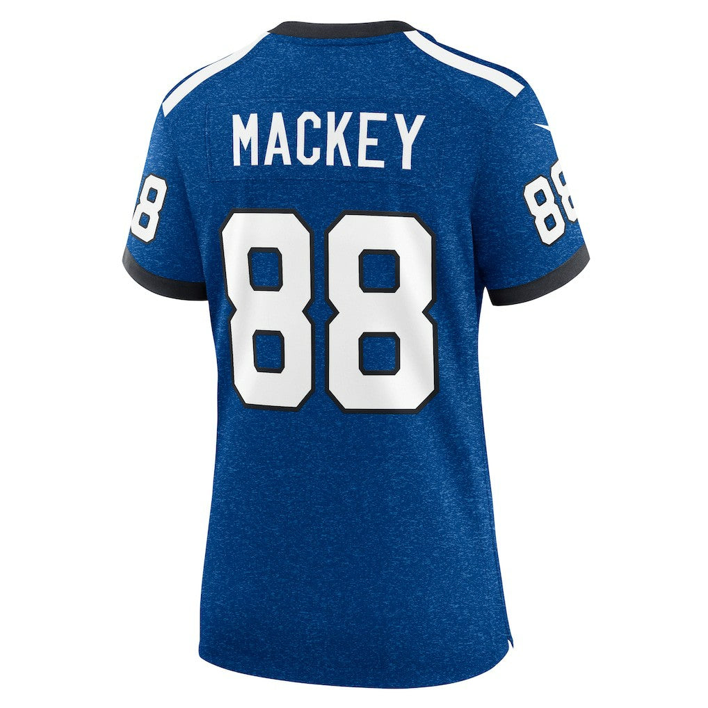 John Mackey Indianapolis Colts Women's Indiana Nights Alternate Game Jersey - Royal Jerseys