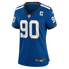 Grover Stewart Indianapolis Colts Women's Indiana Nights Alternate Game Jersey - Royal Jerseys