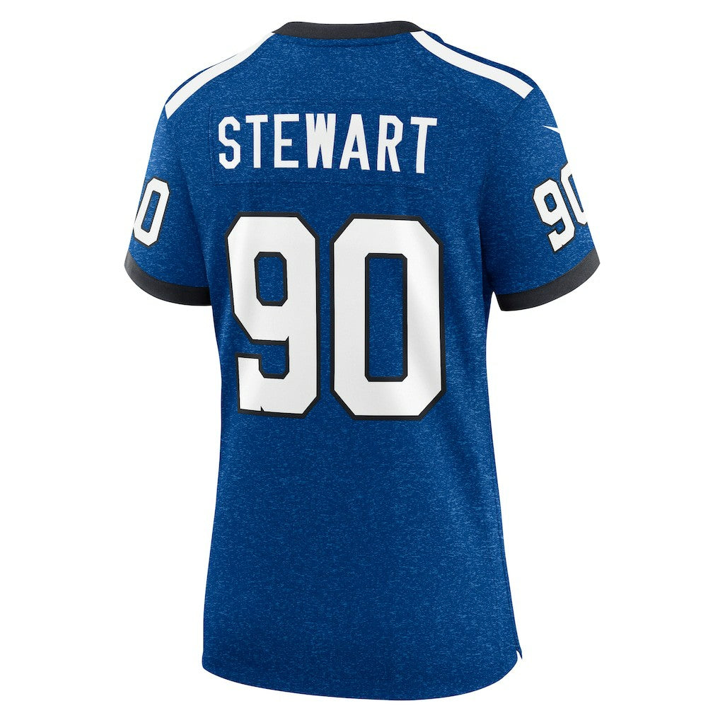 Grover Stewart Indianapolis Colts Women's Indiana Nights Alternate Game Jersey - Royal Jerseys