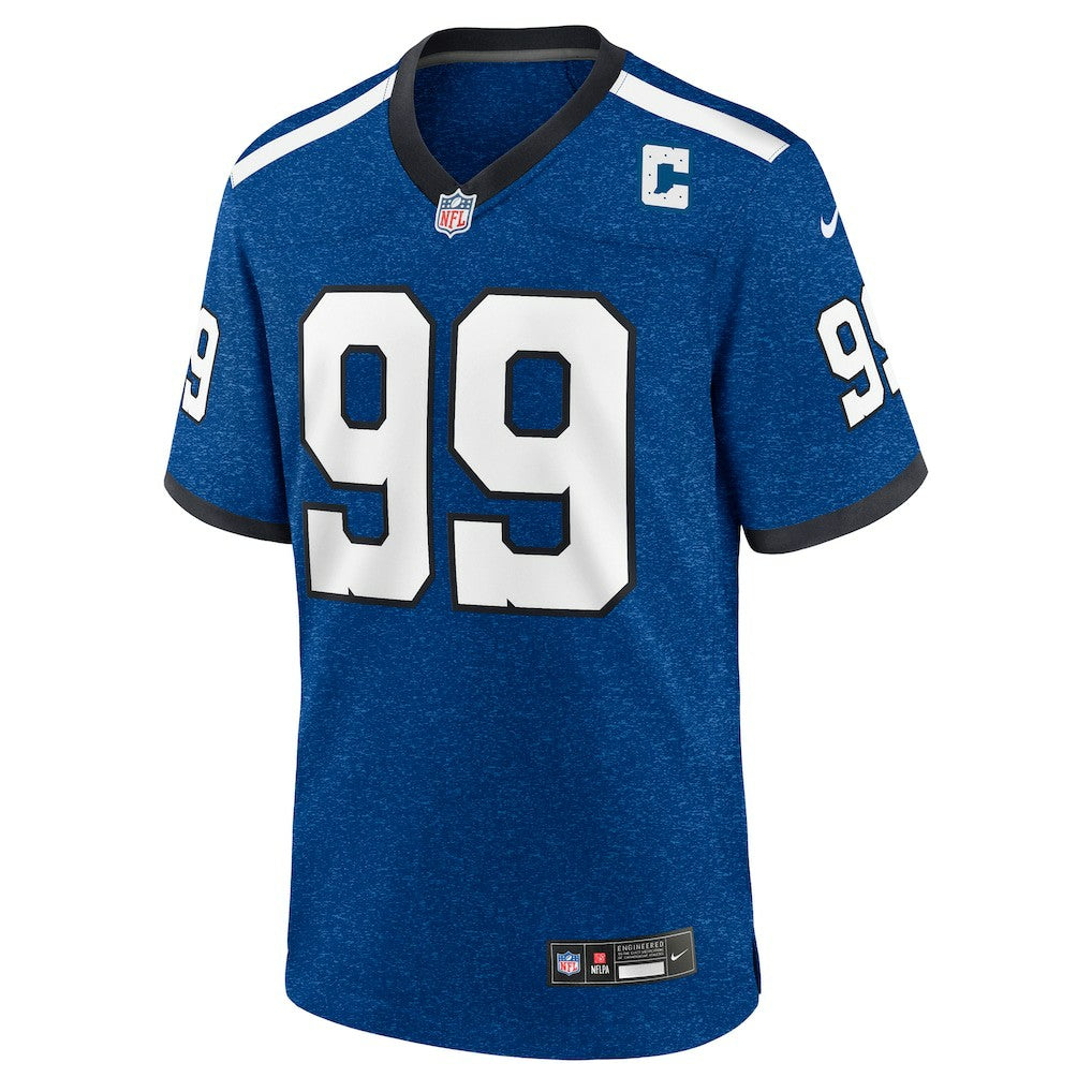 DeForest Buckner Indianapolis Colts Alternate Game Jersey - Blue Jerseys