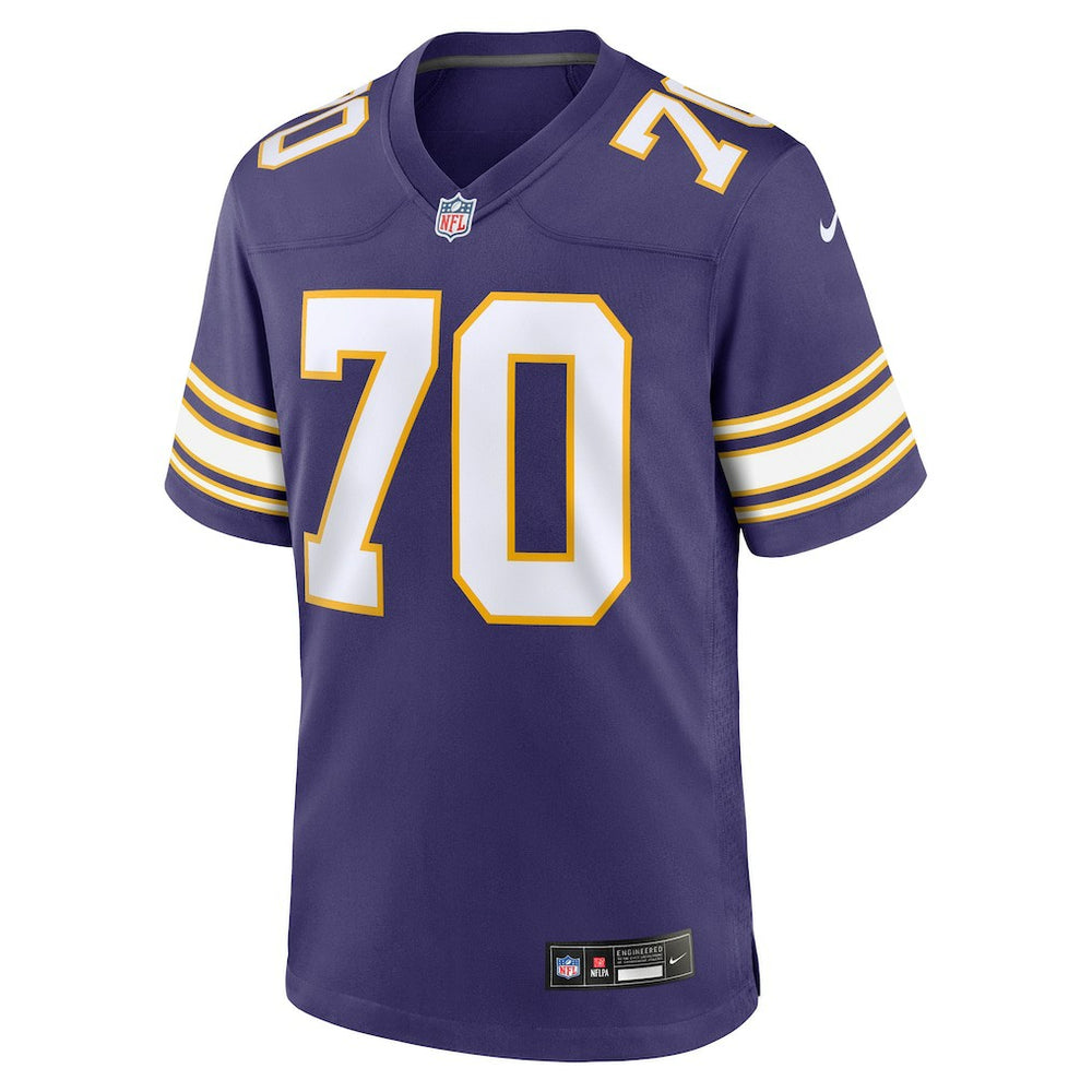 Jim Marshall Minnesota Vikings Retired Player Alternate Game Jersey - Purple Jerseys
