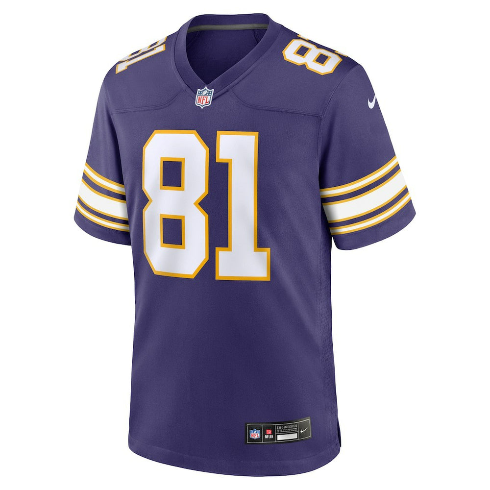 Carl Eller Minnesota Vikings Retired Player Alternate Game Jersey - Purple Jerseys