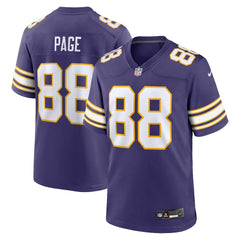 Alan Page Minnesota Vikings Retired Player Alternate Game Jersey - Purple Jerseys