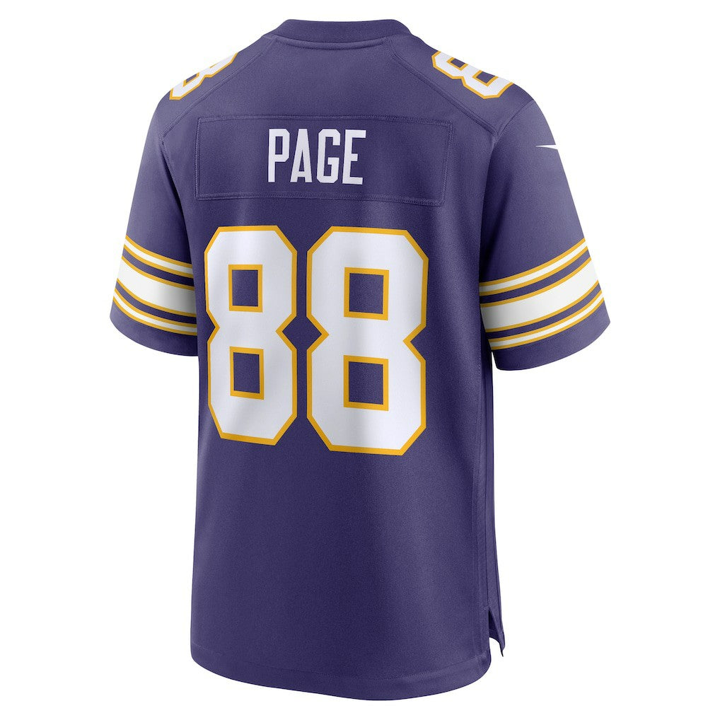 Alan Page Minnesota Vikings Retired Player Alternate Game Jersey - Purple Jerseys