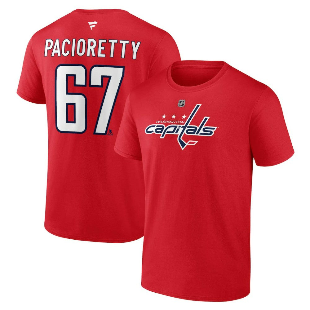 Max Pacioretty Washington Capitals Fanatics Authentic Stack Name & Number T-Shirt - Red | US 200402711