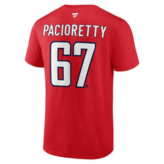 Max Pacioretty Washington Capitals Fanatics Authentic Stack Name & Number T-Shirt - Red | US 200402711