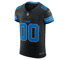 Detroit Lions Alternate Vapor F.U.S.E. Elite Custom Jersey - Black Jerseys