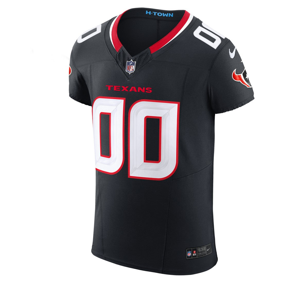 Houston Texans Team Vapor F.U.S.E. Elite Custom Jersey - Navy Jerseys