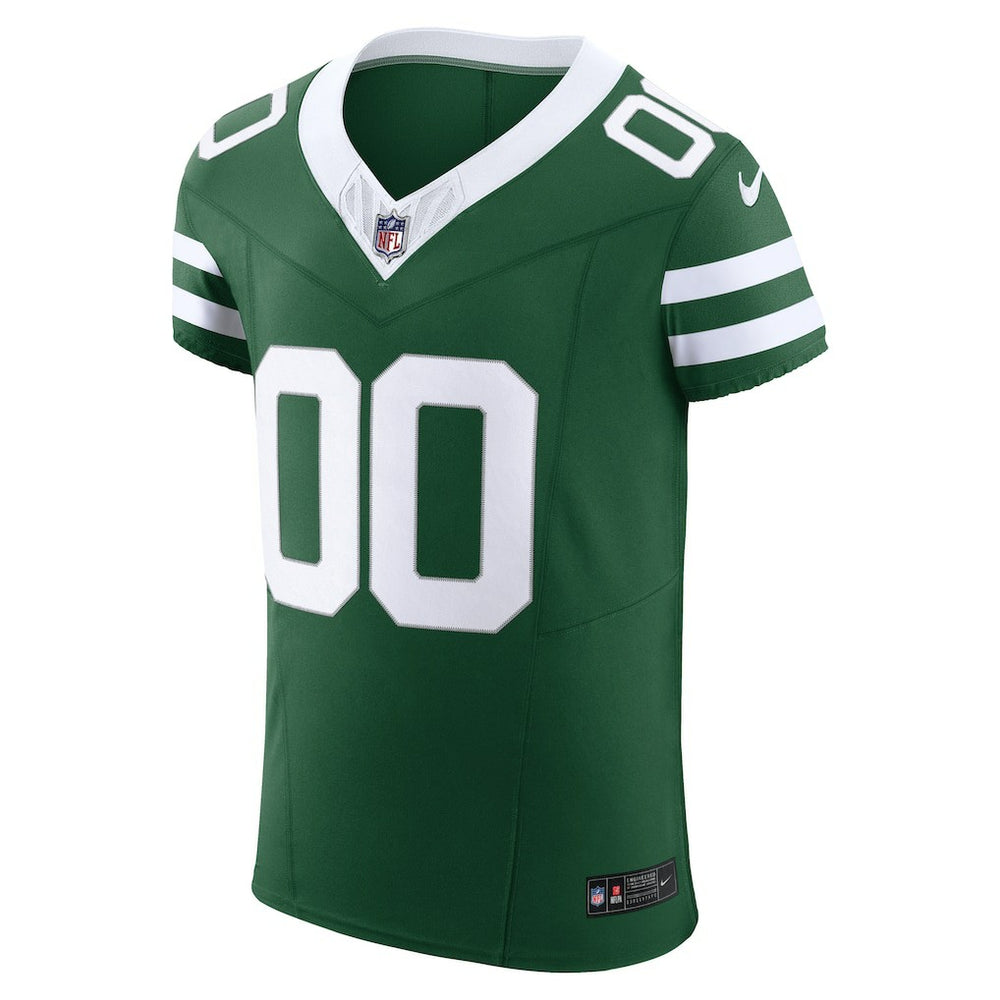 New York Jets Vapor F.U.S.E. Elite Custom Jersey - Legacy Green Jerseys