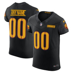 Washington Commanders Alternate Vapor F.U.S.E. Elite Custom Jersey - Black Jerseys