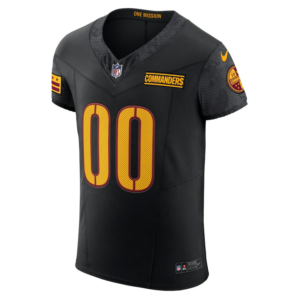 Washington Commanders Alternate Vapor F.U.S.E. Elite Custom Jersey - Black Jerseys