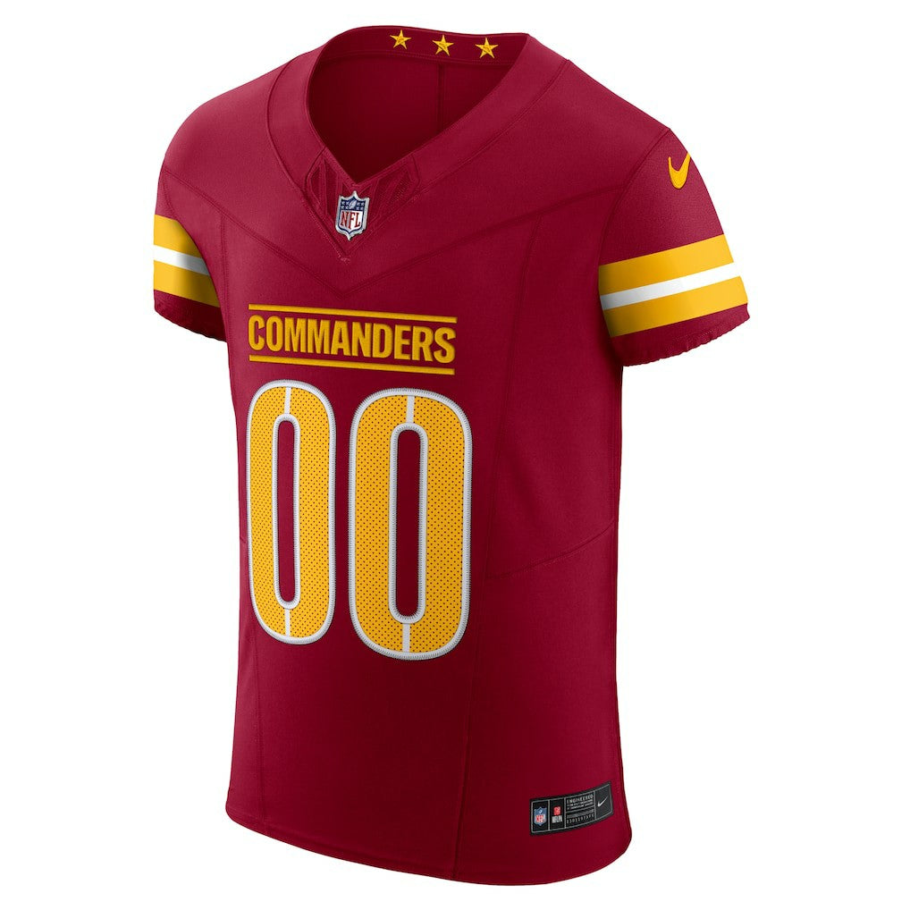 Washington Commanders Team Vapor F.U.S.E. Elite Custom Jersey - Burgundy Jerseys