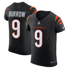 Joe Burrow Cincinnati Bengals Vapor F.U.S.E. Elite Jersey - Black Jerseys