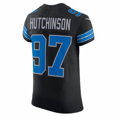 Aidan Hutchinson Detroit Lions Alternate Vapor F.U.S.E. Elite Jersey - Black Jerseys