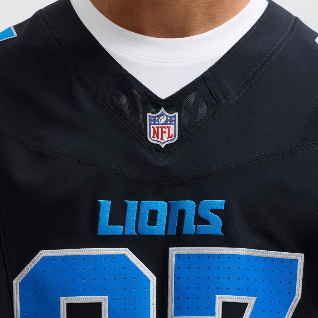 Aidan Hutchinson Detroit Lions Alternate Vapor F.U.S.E. Elite Jersey - Black Jerseys