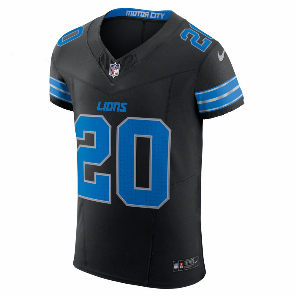 Barry Sanders Detroit Lions Alternate Vapor F.U.S.E. Elite Jersey - Black Jerseys