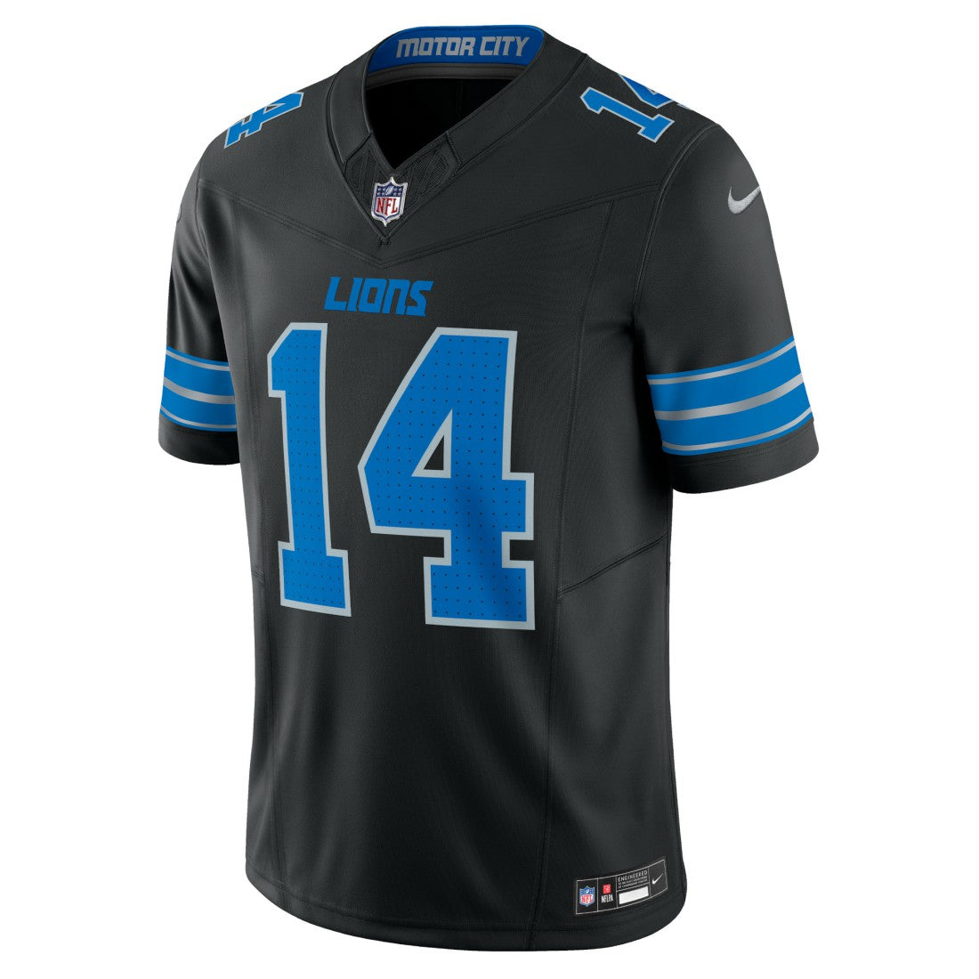 Amon-Ra St. Brown Detroit Lions 2nd Alternate Vapor F.U.S.E. Limited Jersey - Black Jerseys