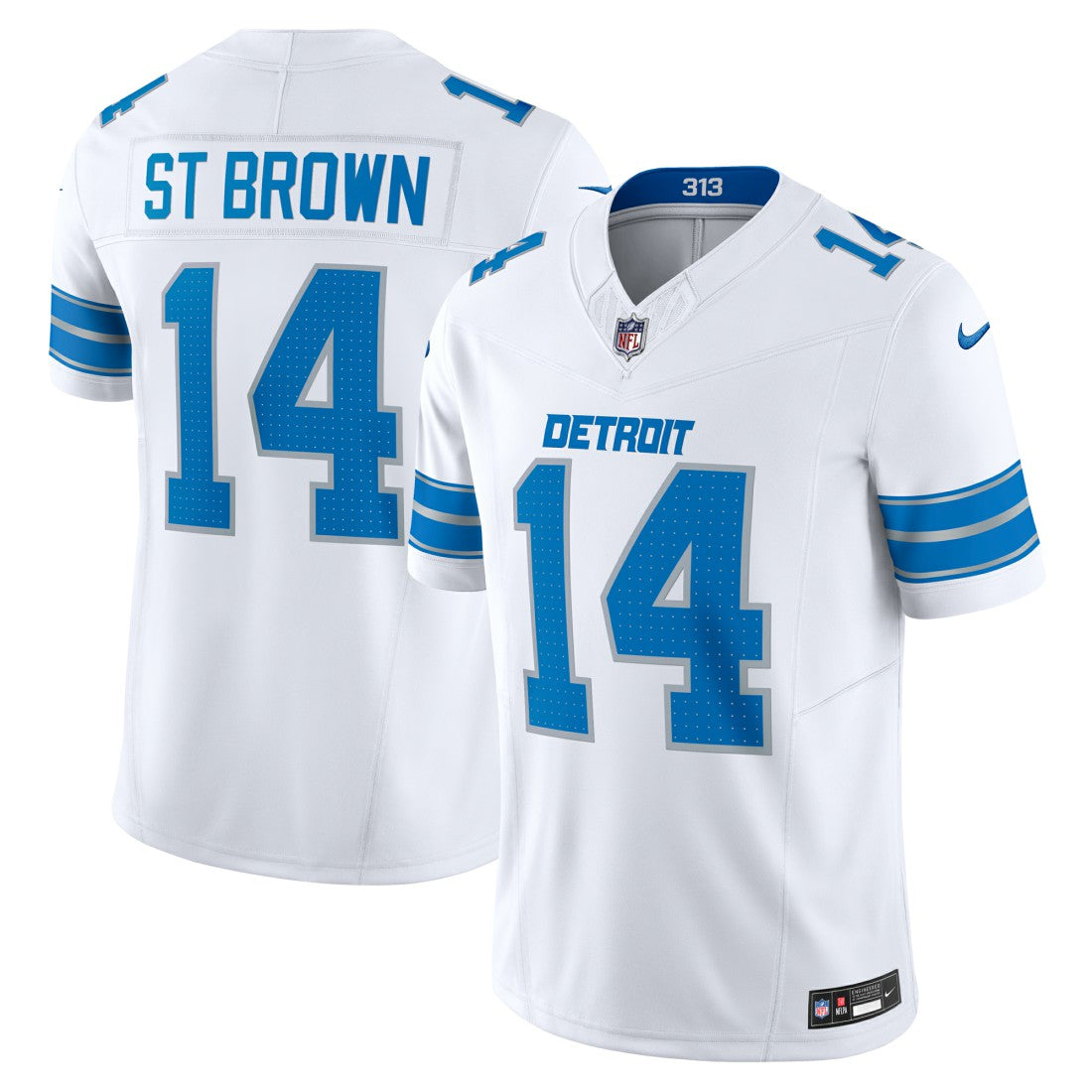 Amon-Ra St. Brown Detroit Lions Vapor F.U.S.E. Limited Jersey - White Jerseys