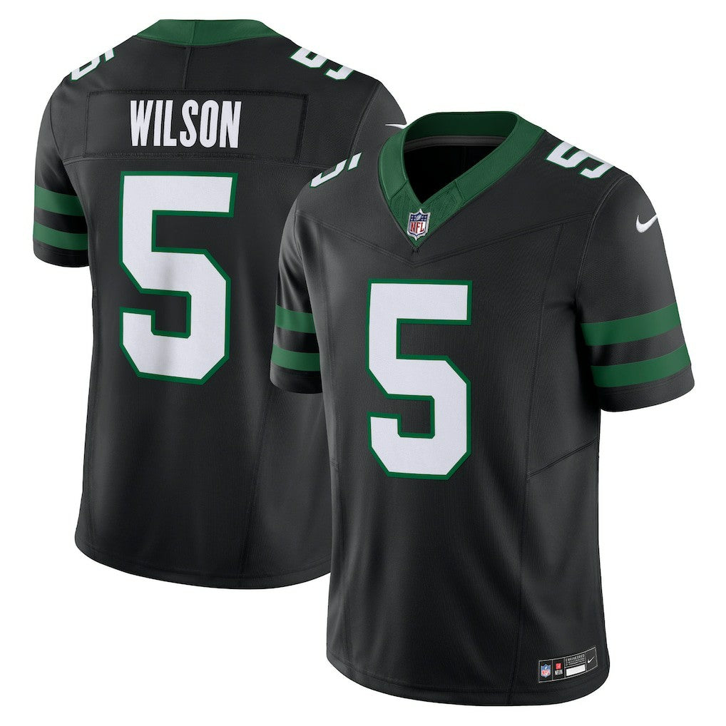 Garrett Wilson New York Jets Alternate Vapor F.U.S.E. Limited Jersey - Legacy Black Jerseys