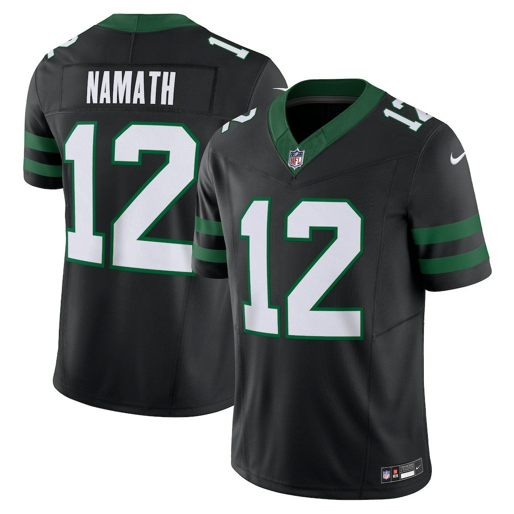 Joe Namath New York Jets Alternate Vapor F.U.S.E. Limited Jersey - Legacy Black Jerseys